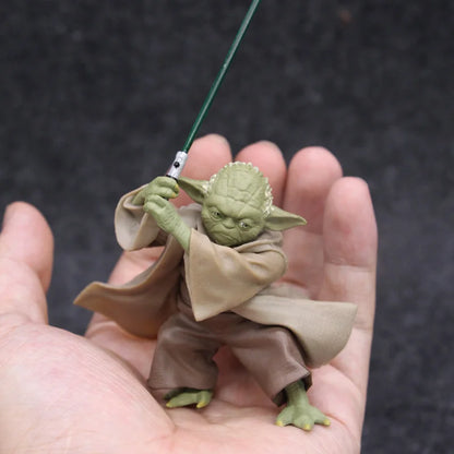 Figurine articulée Star Wars Mandalorian Master YODA avec épée