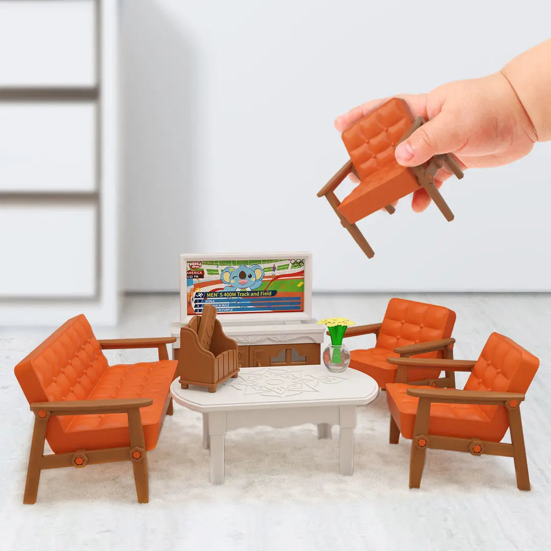 Dollhouse Miniature Furniture Accessories 1/12 Supermarket Micro Model Bedroom Forest Family For Kitchen Toys Doll Girl Gift