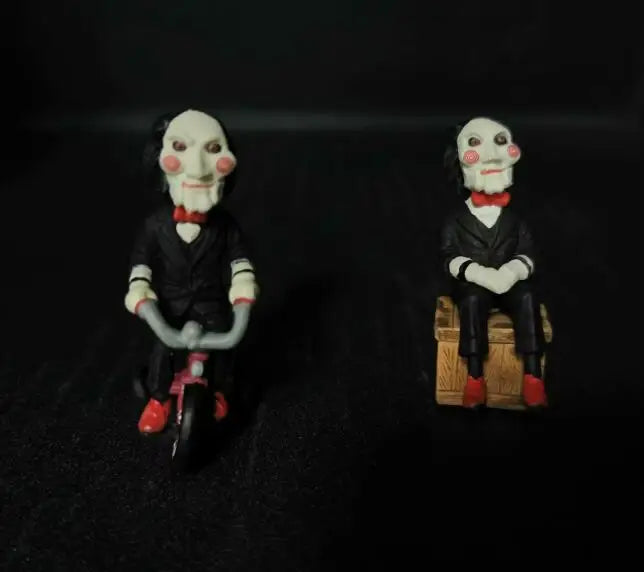 Figura de juguete de Billy, personaje de Saw Movie 2 Sign