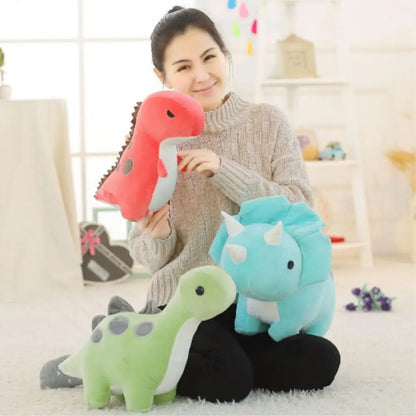 Dinosaur Toys Doll Pillow Plush Dinosaurs 30/50cm Triceratops Pterodactyl Tyrannosaurus Sabertooth Tanystropheus Plush Dino Toy