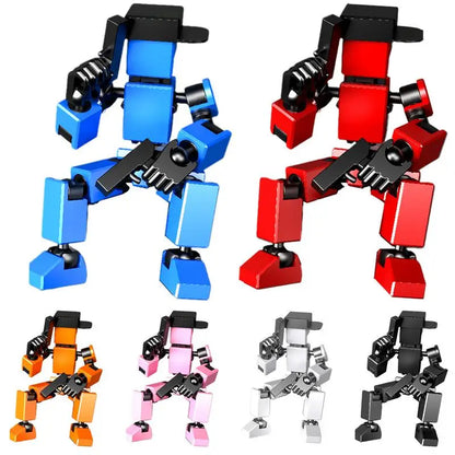 Robot creativo de múltiples articulaciones y movimiento de forma móvil 3.0, maniquí impreso en 3D, modelo de acción, muñeco de juguete, regalo de decoración navideña para niños