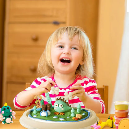 Arcilla de secado al aire de 36 colores, arcilla de modelado mágica ultraligera con herramientas, plastilina, juegos de plastilina para hacer tú mismo, juguetes para niños, regalo de cumpleaños