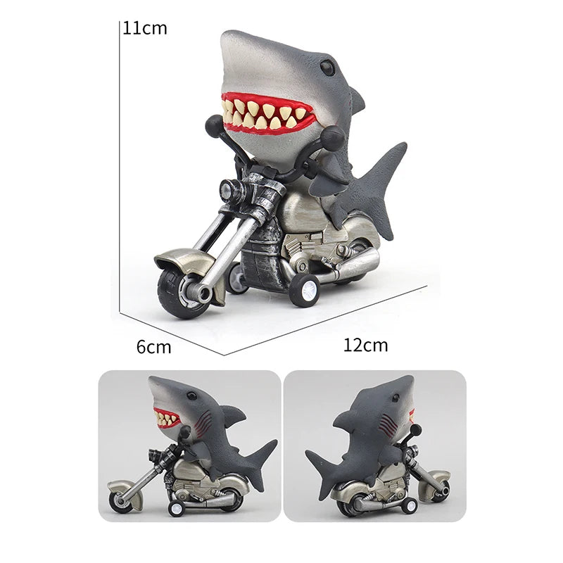 Inertia Dinosaur Motorcycle Bear Dog Hippo Shark Lion Panda Rhino Tiger Koala Elephant Animals Motorcycle Car Children Toys