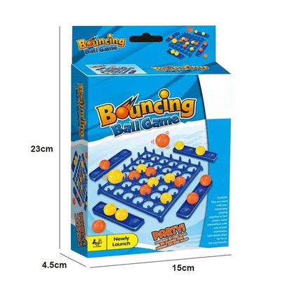 Children Education Toy Party Game Bouncing Ball Toy Board Game Stress Relieving Toys 1- 4 Players Competition Family Interaction