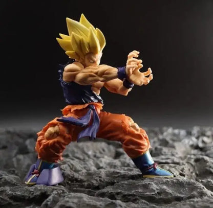 Anime Dragon Ball Z Son Goku kamehameha Battle Ver. Figure Model Collection Toys