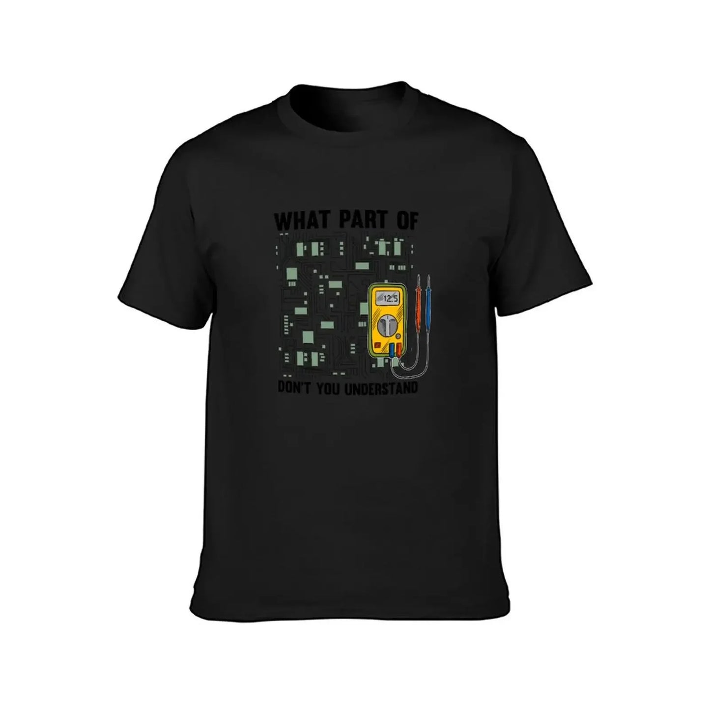 Camiseta divertida de electricista, experto en electrónica, amante profesional, humorístico, electromecánico, electrotécnico