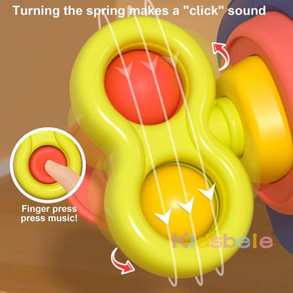 Jouet hexaèdre multifonctionnel interactif en forme de pingouin, jouets Montessori amusants pour l'éducation