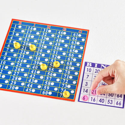 Juego de bingo de lujo con jaula para 2 o más jugadores, divertido para toda la familia, máquina de lotería simulada, juguetes educativos para niños, juego de fiesta con números