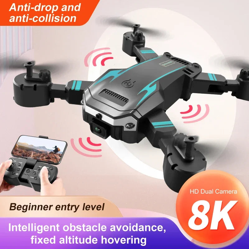 Nouveau drone S6 Max 8k caméra professionnelle 4K HD évitement d'obstacles photographie aérienne flux optique quadricoptère pliable vendre tablier