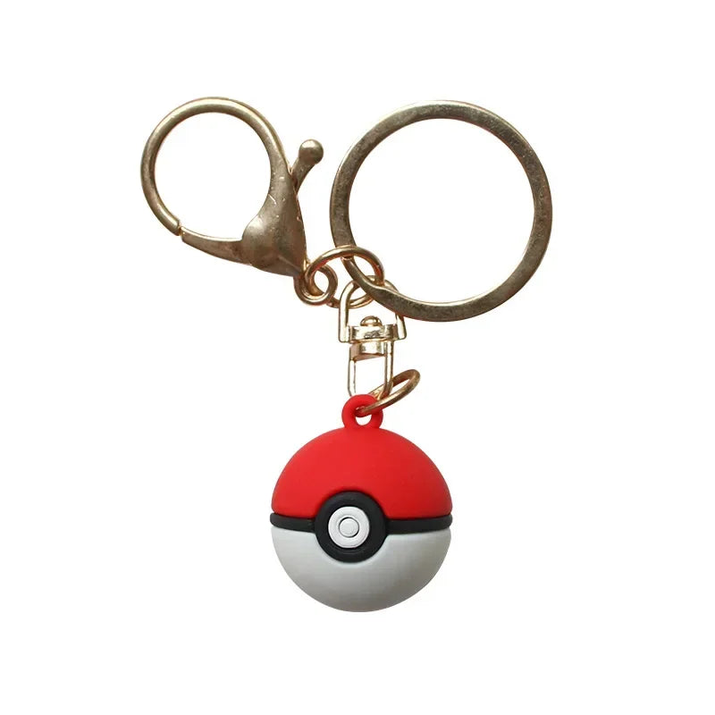 Lot de 20 porte-clés figurines Pokeballs, pendentif, jouet de Noël pour cadeaux