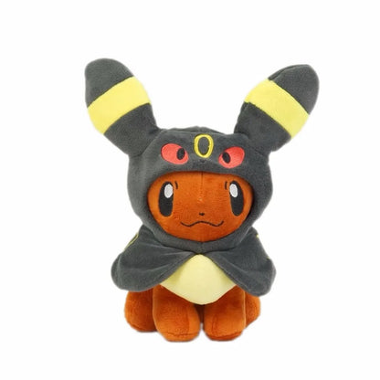 Figuras de peluche de Pokémon de 8" de Eevee, Poncho, Umbreon, Espeon, Jolteon, Vaporeon, Sylveon y Flareon