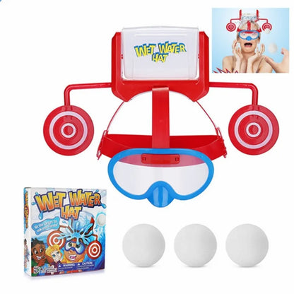 Juego de cabeza mojada, desafío de agua mojada, sombrero de truco, accesorio de fiesta, juegos de fiesta de sombreros para interacción entre padres e hijos, juegos de cumpleaños, regalos