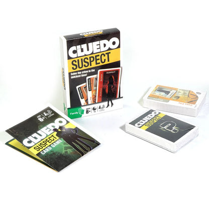 Jeu de cartes Cluedo Suspect Tout le plaisir de Cluedo Jeu de société familial Cluedo Suspect