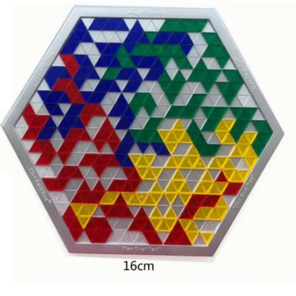 1 jeu de société version hexagonale Blokus jouets éducatifs carrés cube puzzle facile à jouer pour enfants adultes série boîte russe