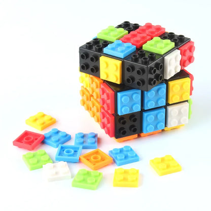 Série de briques MOC DIY Magico Cube Professional 3x3x3 Classical Enlighten Blocs de construction éducatifs Jouets pour enfants Cadeau pour enfants