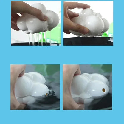 Children's Water Playing Toys Shower Bathroom Will Rain Small Cloud Shape Water Fun Cloud Rain Baby Kids Favors Bath Toys