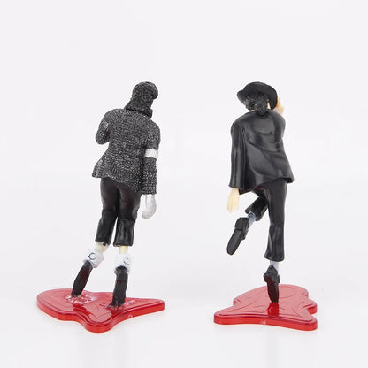 5pcs/set Michael Jackson PVC Action Figure Model Toys 11cm