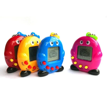 Creative Penguin Shaped Electronic Pet Game Tamagotchi Toy 168 Pets in 1 Virtual Pet Electronic Toys Kids Funny Gifts E Pet Toy