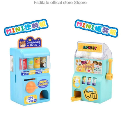 Mini machine de loterie, jouets de jeu, petit secoueur manuel d'œufs, jouets de puzzle pour enfants, machine à balançoire de jouet de machine de loterie simulée