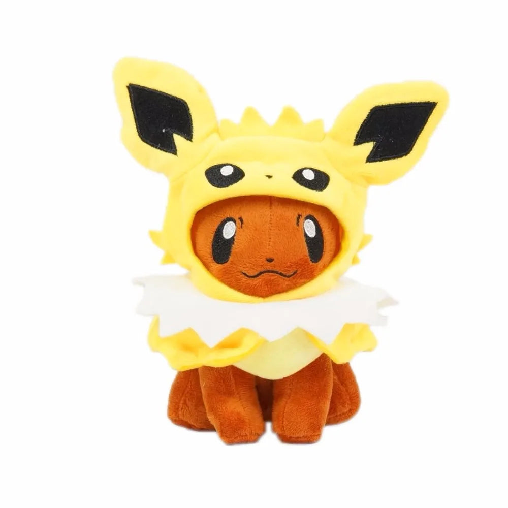 Figuras de peluche de Pokémon de 8" de Eevee, Poncho, Umbreon, Espeon, Jolteon, Vaporeon, Sylveon y Flareon