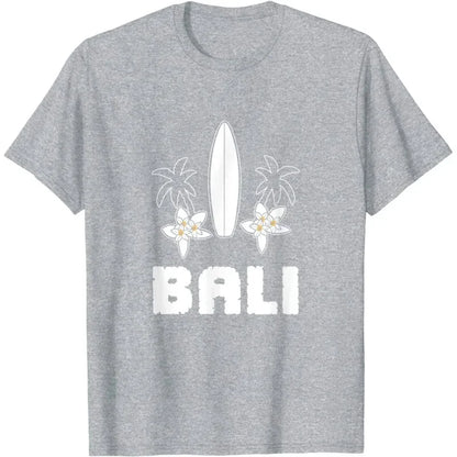 T-shirt fleurs de palmier Bali Indonésie