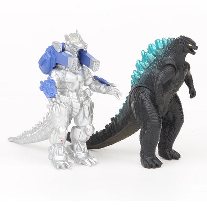 Lot de 10 figurines en PVC du film Gojira Godzilla