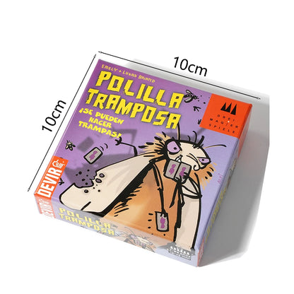 Mogel Motte Polilla Tramposa juego de cartas Deir-Juego de Polilla cheate Devir - Juego Polilla Tramposa, Juego de mesa, Ju