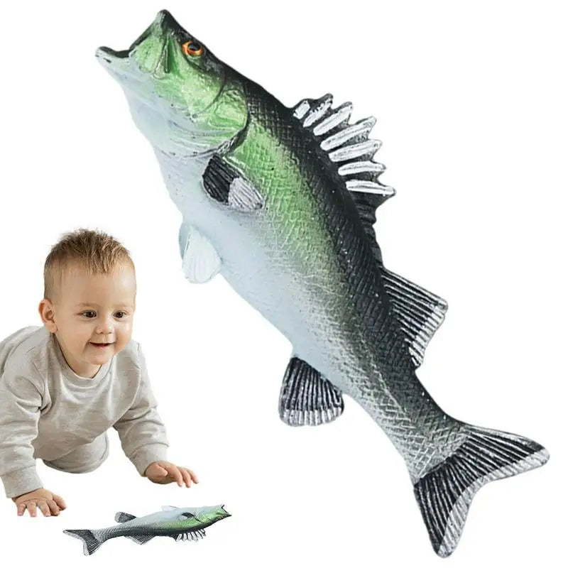 Simulation Marine SeaLife Thon Saumon Poisson Figurines Figurines Action Animaux Océan Poisson Modèle Jouets Éducatifs Pour Enfants Cadeau