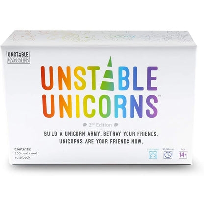 Tablero de unicornios inestables Expansión de fiesta familiar en inglés Versión básica de juegos de mesa clásicos