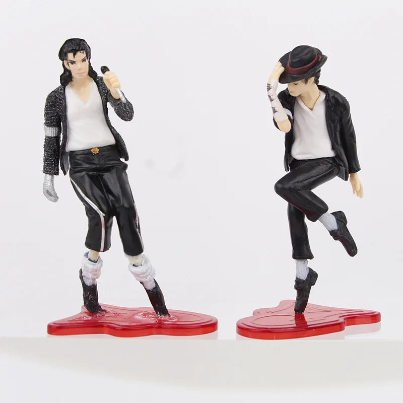 5pcs/set Michael Jackson PVC Action Figure Model Toys 11cm