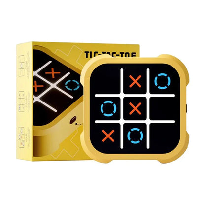 Classic Tic Tac Toe Games Handheld Puzzle Game Console For Kids Gift Travel Gathering Puzzle Board Game Console Fingertip Toy