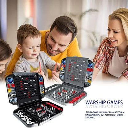 MiniTraditional Battleship Game Strategy Interesting Tabletop Battleship Board Game For Parents And Children Party Entertainment