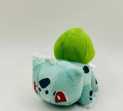 20 llaveros de peluche de 10 a 15 cm con colgante de Psyduck, Eevees, Bulbasaurs, Squirtles, Charmanders, juguetes de regalo