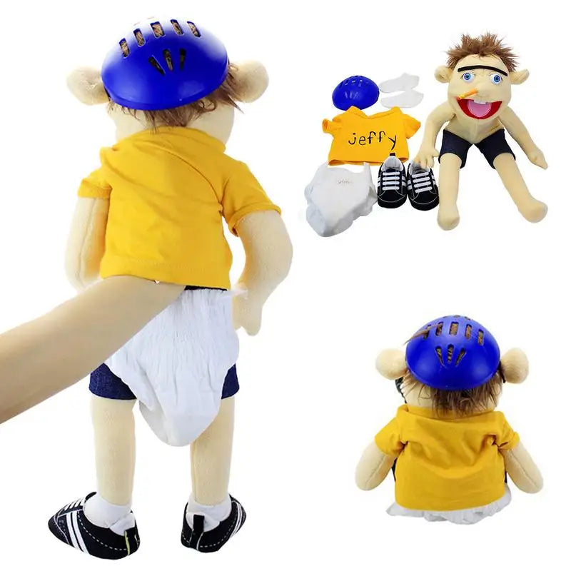 Marionetas de peluche gigantes de 60 cm con forma de sombrero de peluche, para niños y niñas, para fiestas de programas de entrevistas, regalo de Navidad