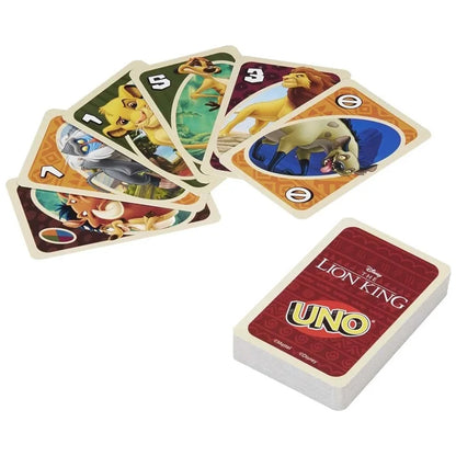 Jeu de société UNO Jurassic World DominionS, dessin animé, motif de personnage, famille, divertissement amusant, cartes uno, cadeaux de Noël