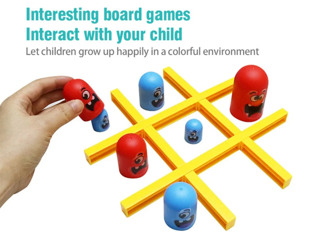 1 Set  Tic Tac Toe Set of Toys for Children's  Thinking Training Interactive Desktop Games Versus The Competition  Board