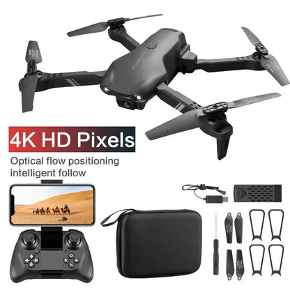 Nouveau Mini Drone V13 4K HD Professionnel Avec Double Caméra 1080P 2.4G WIFi FPV Drone Pliable RC Quadcopter Cadeau Jouet