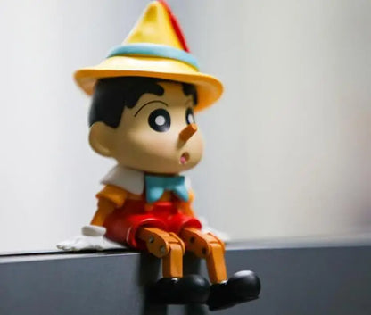 Figurine articulée Pinocchio mignonne 8 cm