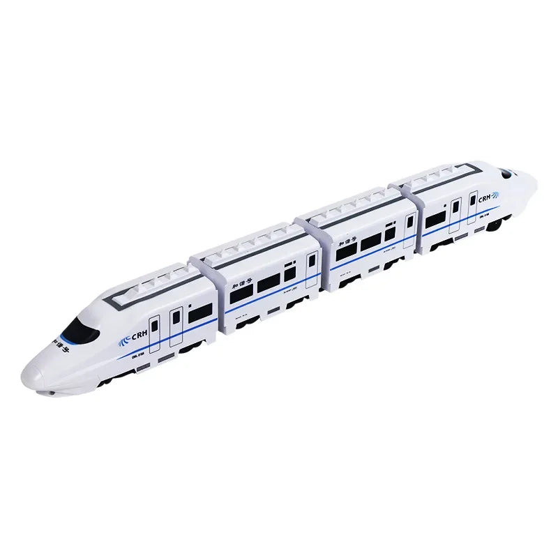 Harmony Railcar Simulation High-speed Railway Train Toys for Boys Electric Sound Light Train EMU Model Puzzle Child Car Toy