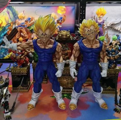 Figura de colección de juguetes modelo de alta calidad de Dragon Ball Z Majin Vegeta de 38 cm de gran tamaño