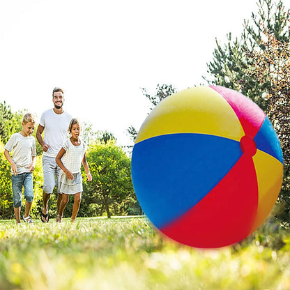 Juguetes inflables de PVC engrosados, juego de agua al aire libre, parte de césped, pelota de fútbol, ​​pelota de deportes divertida para jardín de infantes, pelota de fútbol de playa