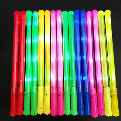 20/30pcs Led Plastic Sticks Neon Stick Colorful Flashing Batons Light-Up Stick Festival Party Decor Concert Prop Bar Supplies