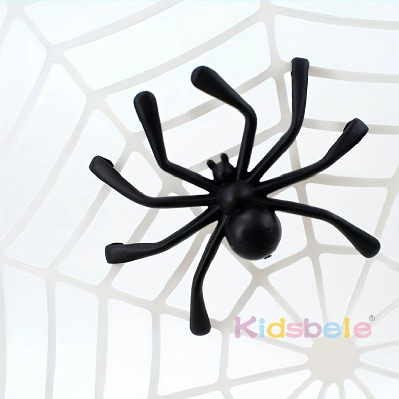 Bouncing Spider Desktop Board Games Kids Adult Family Party Entertainment Game Children's Table Spider Web Birthday Gifts Toy