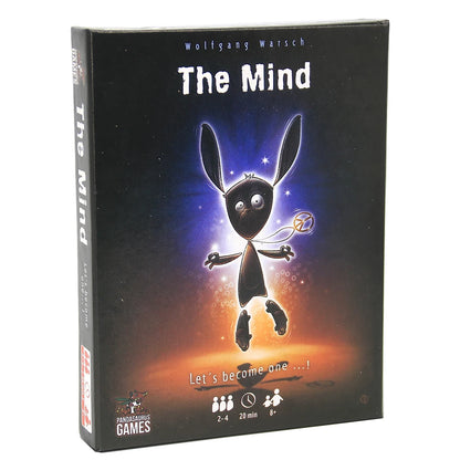 El juego de cartas The Mind Juegos de mesa para toda la familia Noche de juegos Juegos de cartas