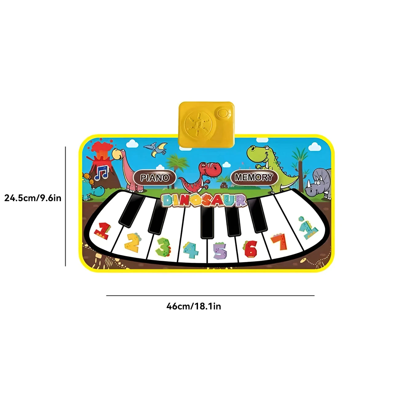 Children's Fun Pedal Piano Dance Mat Education Early Music Toy