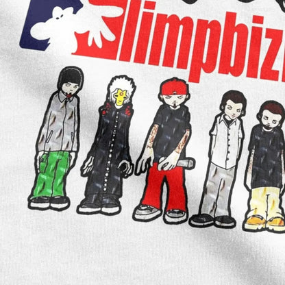 T-shirt Limp Bizkit pour homme, humoristique, en coton, col rond, manches courtes, vêtements pour adultes