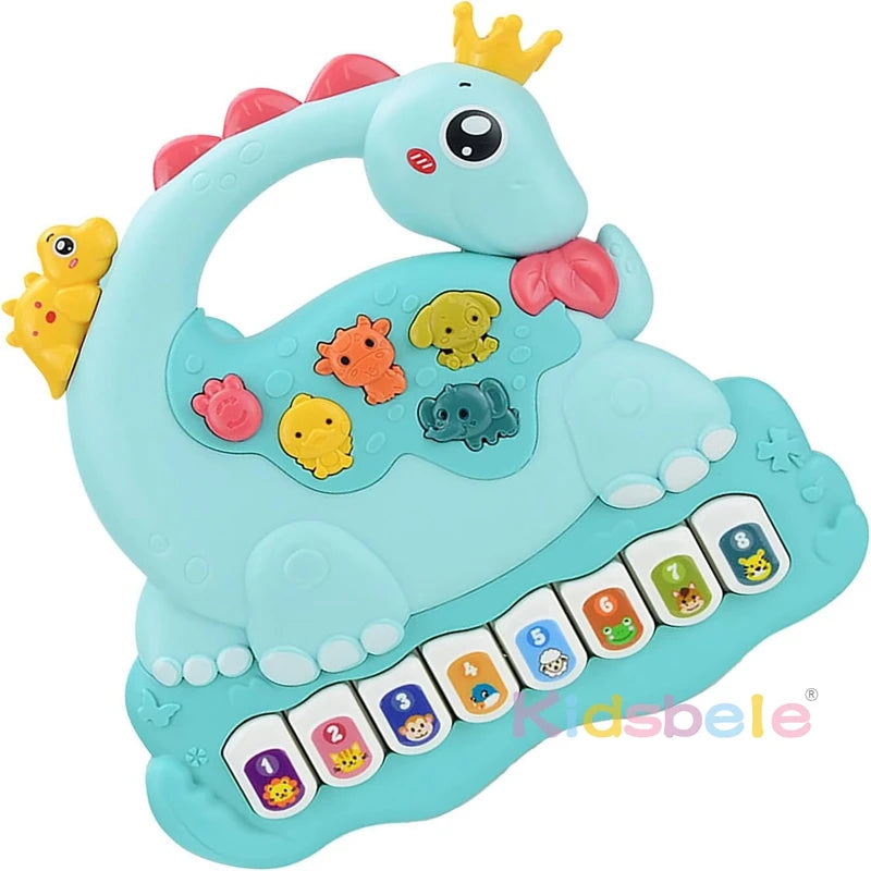 Musical Piano Cartoon Children's Piano Musical Toy Colorful Keys for Home for Unisex Early Education Bedroom