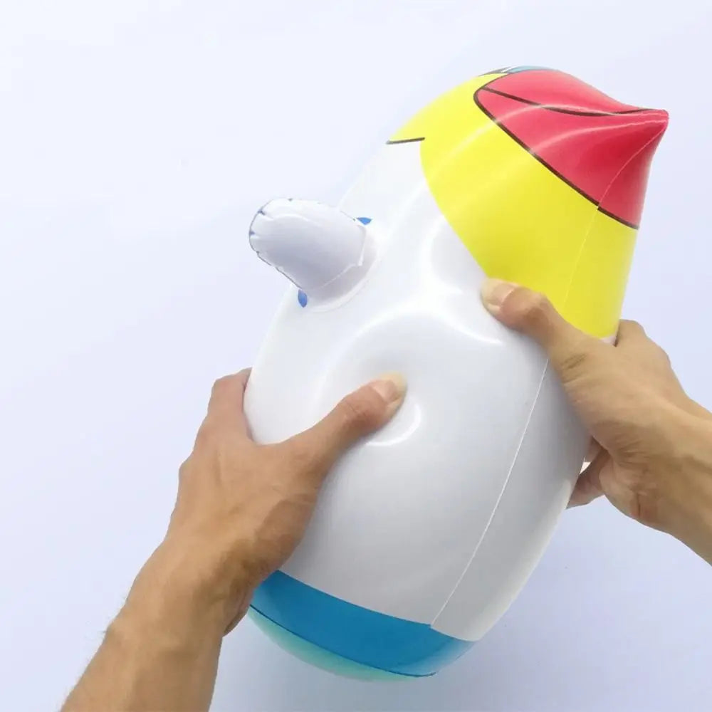 Bolsa de arena con forma de pingüino de dibujos animados para niños, regalo de cumpleaños para fiestas infantiles, 36/45 cm, juguetes inflables para niños, juguetes de boxeo para el hogar