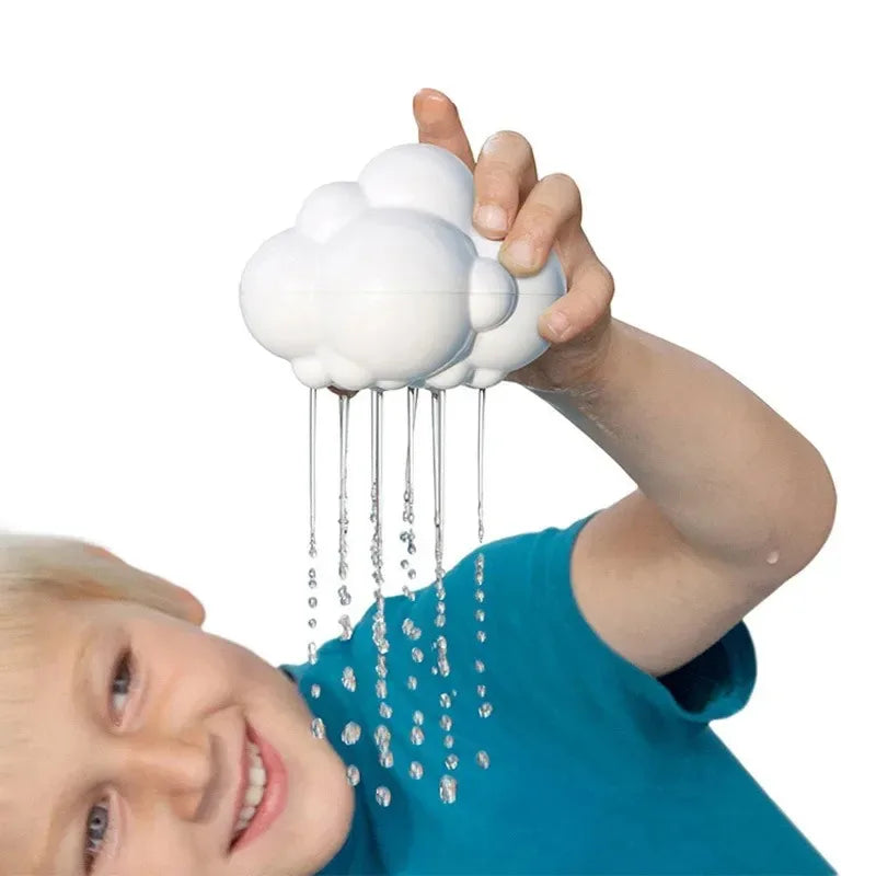 Children's Water Playing Toys Shower Bathroom Will Rain Small Cloud Shape Water Fun Cloud Rain Baby Kids Favors Bath Toys