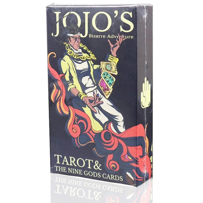 JoJo's Bizarre Adventure STARDUST CRUSADERS Cartes de Tarot JoJo 22 RÉGULIÈRES ET FAN ART Grand Akana &amp; 9 Dieux Royaux Cosplay 53 pièces Cadeau